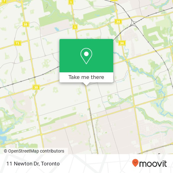 11 Newton Dr map