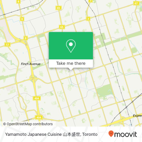 Yamamoto Japanese Cuisine 山本盛世 map