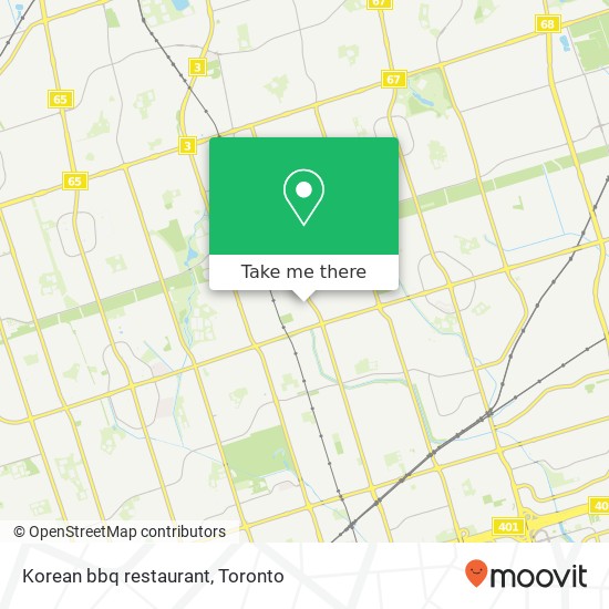 Korean bbq restaurant map