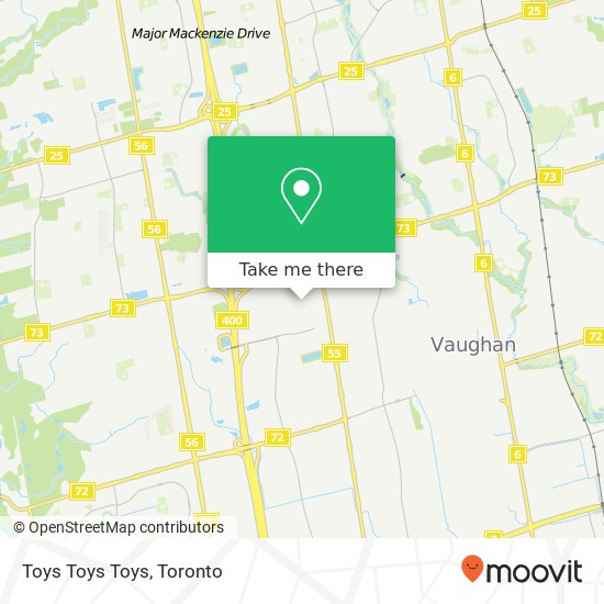 Toys Toys Toys map