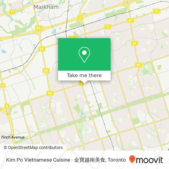 Kim Po Vietnamese Cuisine - 金寶越南美食 map