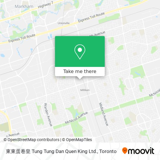 東東蛋卷皇 Tung Tung Dan Quen King Ltd. map