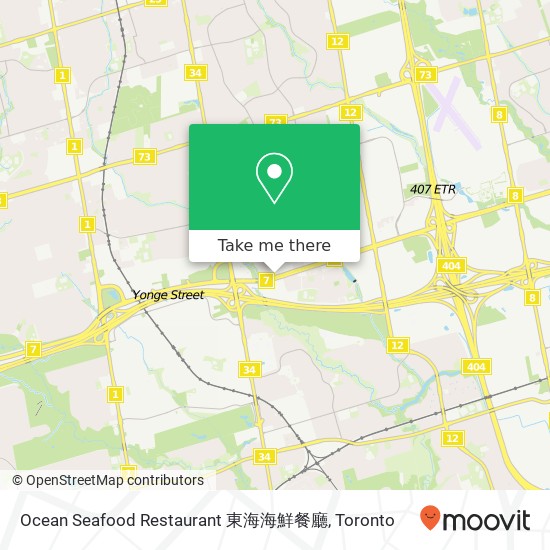 Ocean Seafood Restaurant 東海海鮮餐廳 map