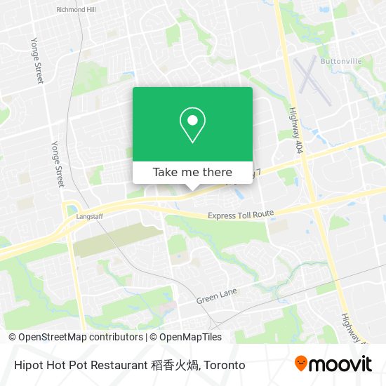 Hipot Hot Pot Restaurant 稻香火煱 plan