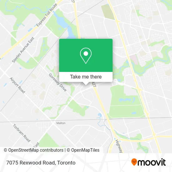 7075 Rexwood Road map