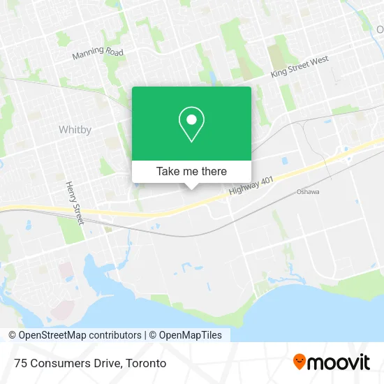 75 Consumers Drive map