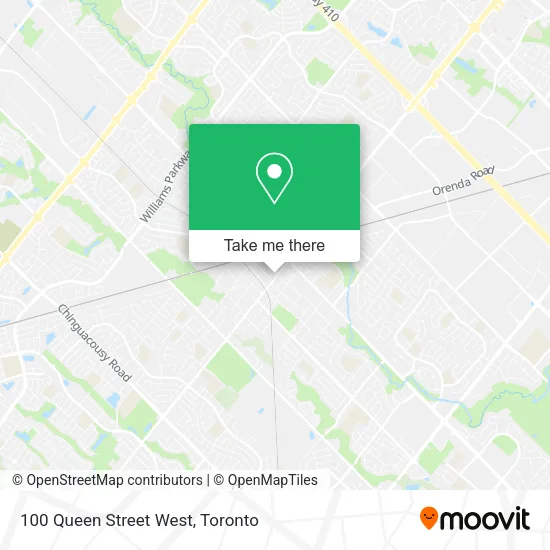 100 Queen Street West map