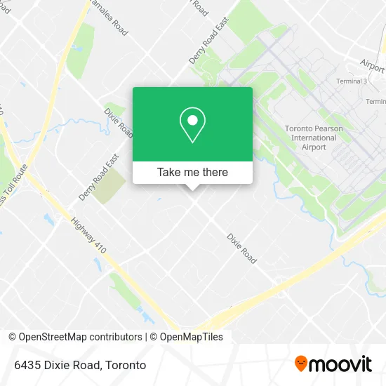 6435 Dixie Road map