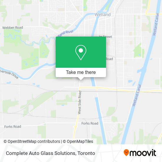 Complete Auto Glass Solutions map