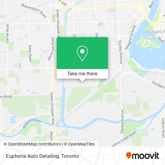Euphoria Auto Detailing map
