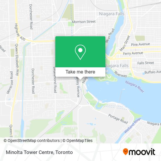 Minolta Tower Centre map