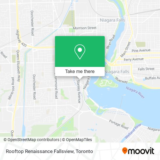 Rooftop Renaissance Fallsview map
