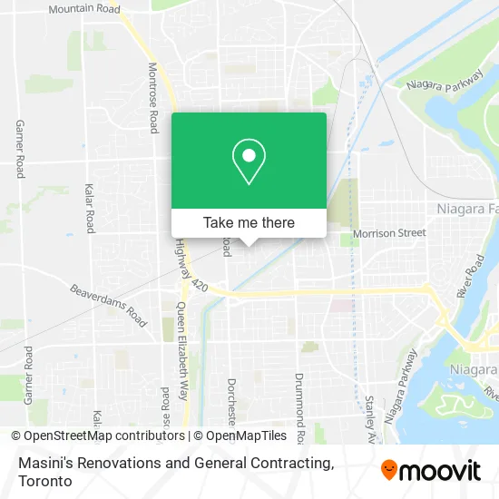 Masini's Renovations and General Contracting map