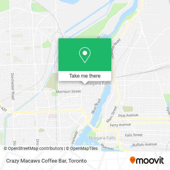 Crazy Macaws Coffee Bar map