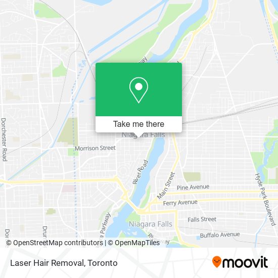 Laser Hair Removal map