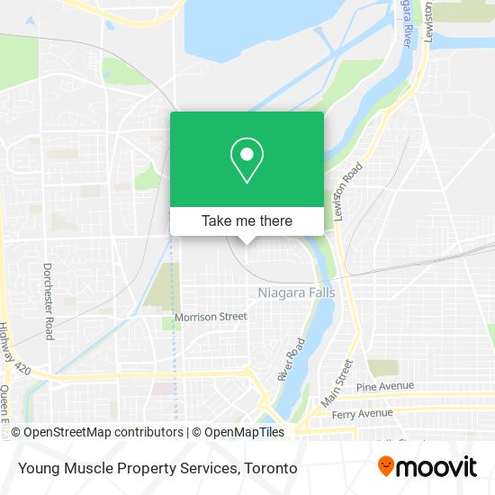 Young Muscle Property Services map