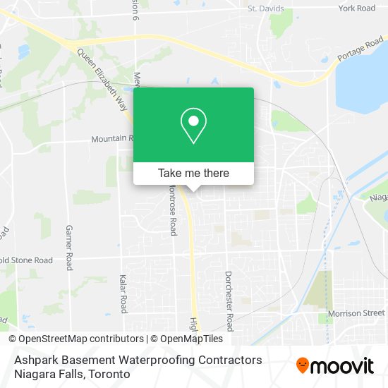 Ashpark Basement Waterproofing Contractors Niagara Falls plan