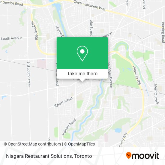 Niagara Restaurant Solutions map