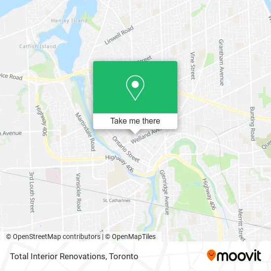 Total Interior Renovations map