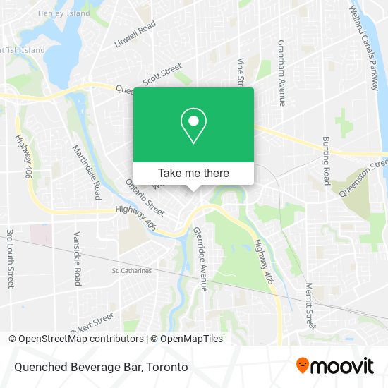 Quenched Beverage Bar map