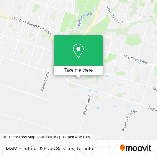 M&M Electrical & Hvac Services map