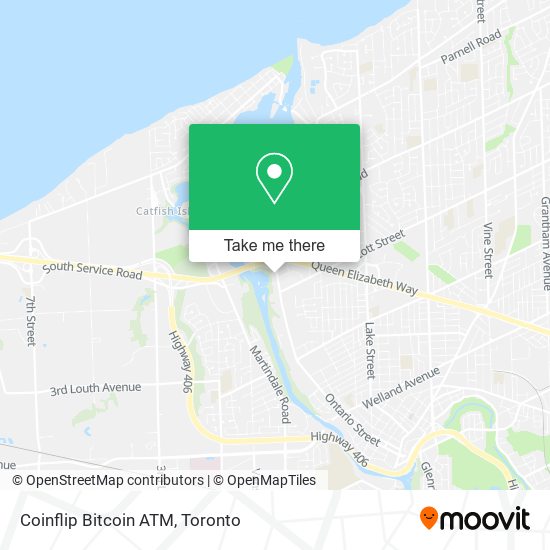 Coinflip Bitcoin ATM map