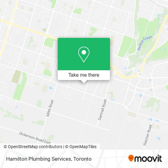 Hamilton Plumbing Services plan