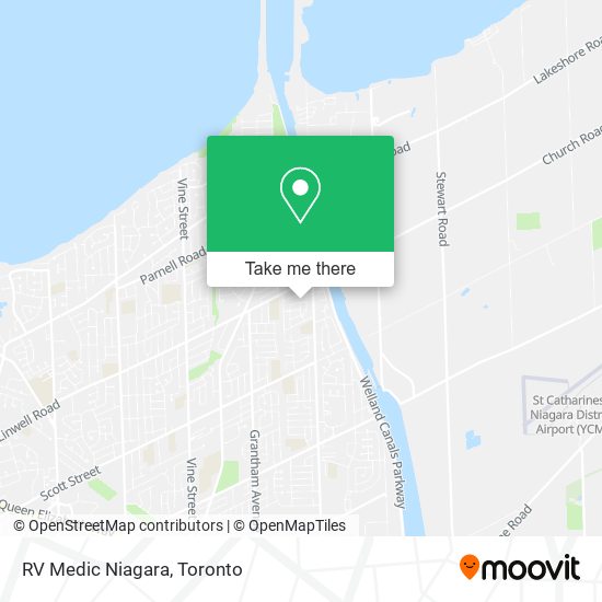 RV Medic Niagara map
