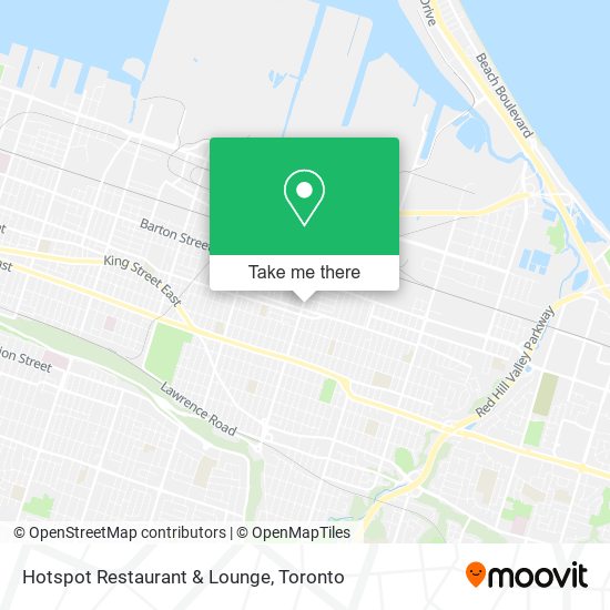 Hotspot Restaurant & Lounge map