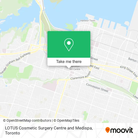 LOTUS Cosmetic Surgery Centre and Medispa map