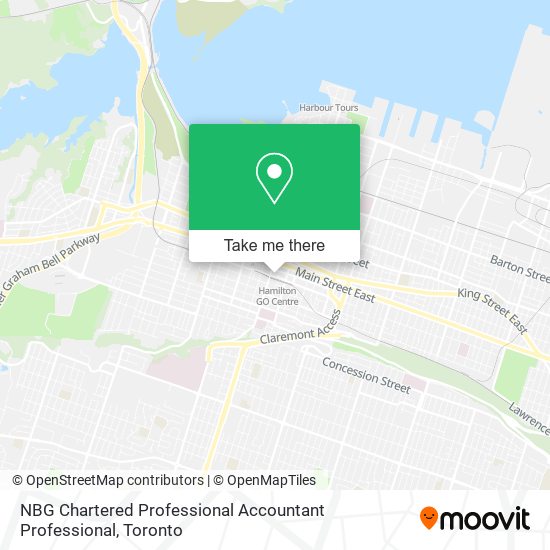 NBG Chartered Professional Accountant Professional map