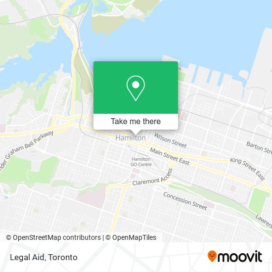 Legal Aid map