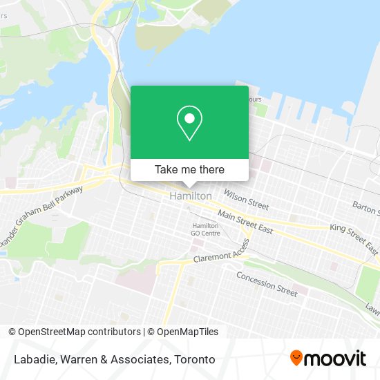 Labadie, Warren & Associates map