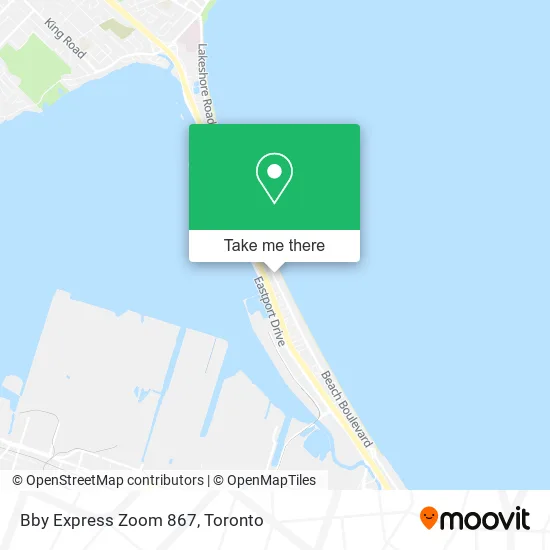Bby Express Zoom 867 map