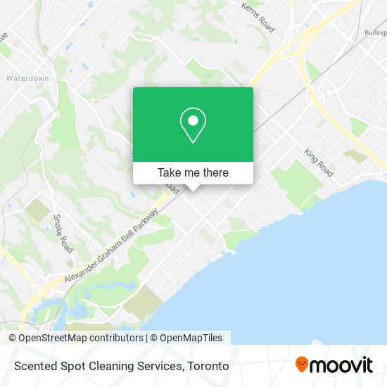 Scented Spot Cleaning Services map