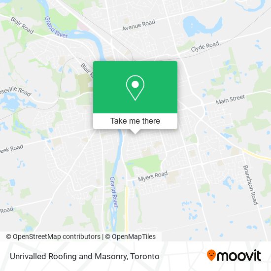 Unrivalled Roofing and Masonry map