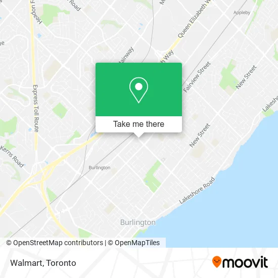 Walmart map