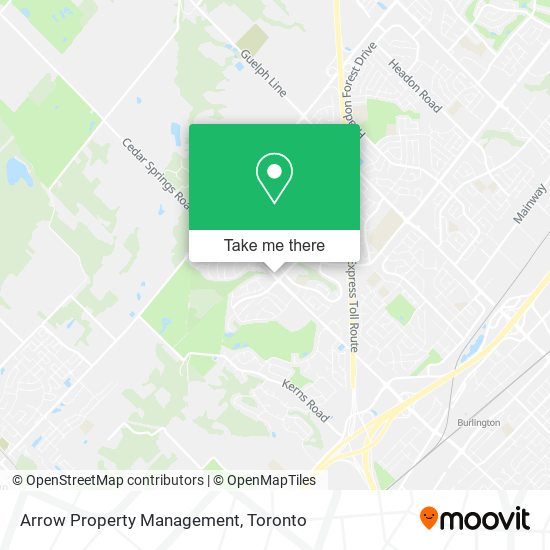 Arrow Property Management map