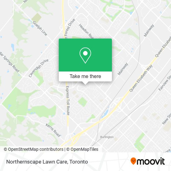 Northernscape Lawn Care map