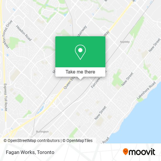 Fagan Works map