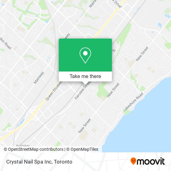 Crystal Nail Spa Inc map