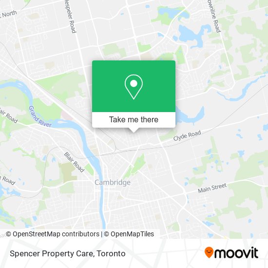 Spencer Property Care map