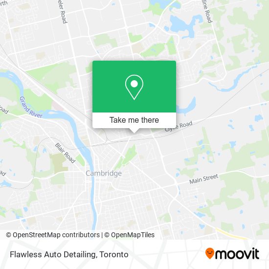 Flawless Auto Detailing map