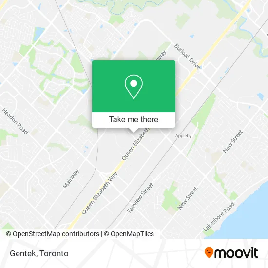 Gentek map