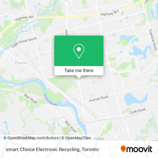smart Choice Electronic Recycling map