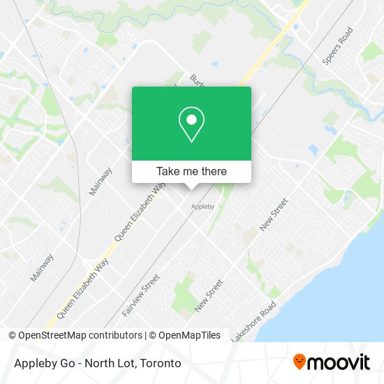 Appleby Go - North Lot map