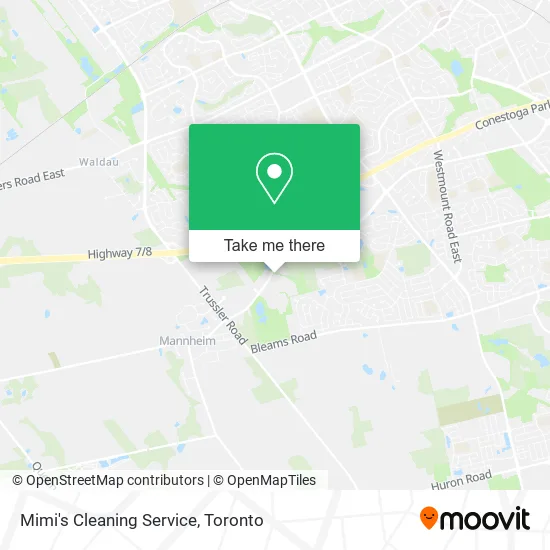 Mimi's Cleaning Service map
