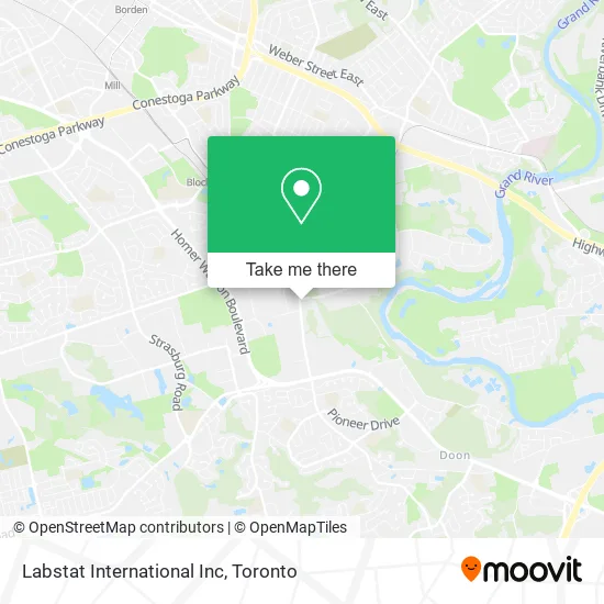 Labstat International Inc map