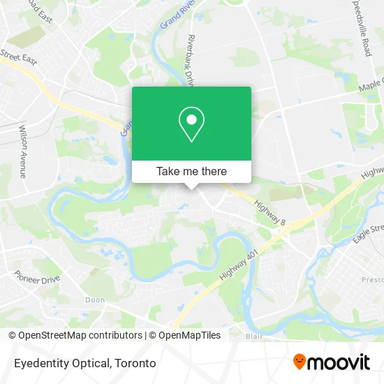 Eyedentity Optical map