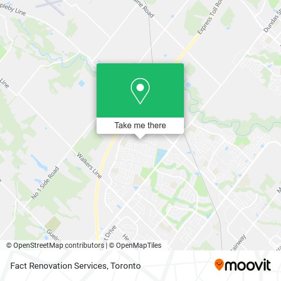 Fact Renovation Services map